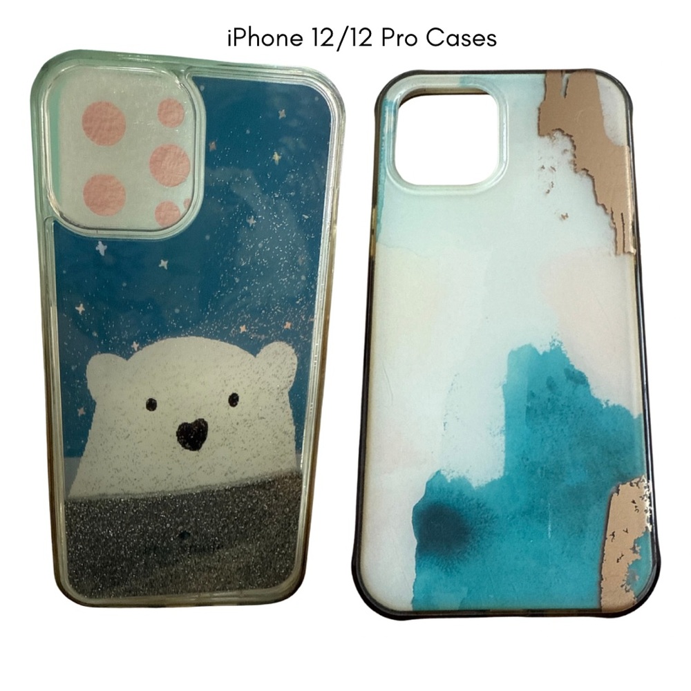 Kate Spade Arctic Friends Polar Bear liquid case & BodyGlove iPhone Case